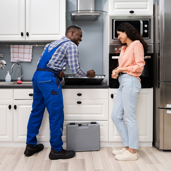 can you provide an estimate for cooktop repair before beginning any work in Glasford Illinois